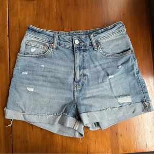 H&M Mom Jean Shorts